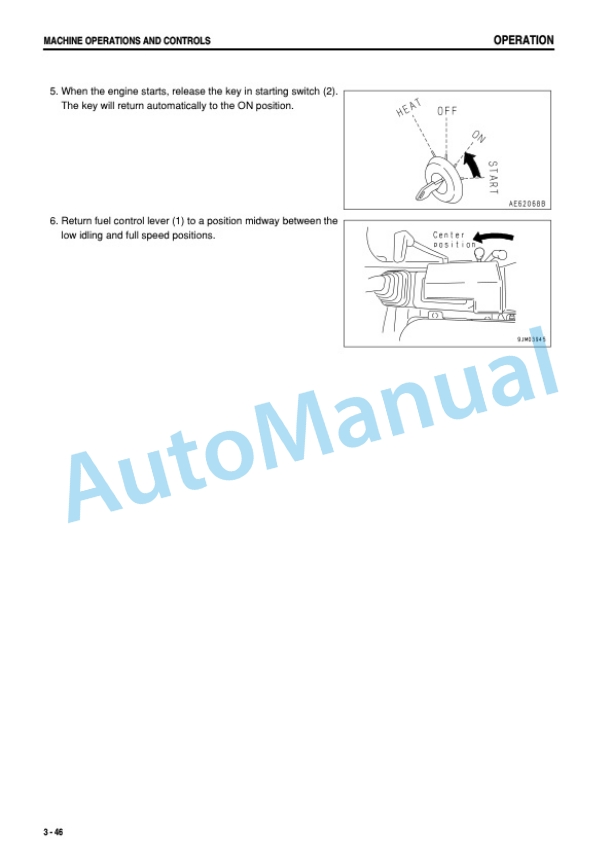 Komatsu PC40MRX-1, PC45MRX-1 Hydraulic Excavator Operation and Maintenance Manual SEAM043006T 3 Komatsu PC40MRX-1, PC45MRX-1 Hydraulic Excavator Operation and Maintenance Manual SEAM043006T - Image 3