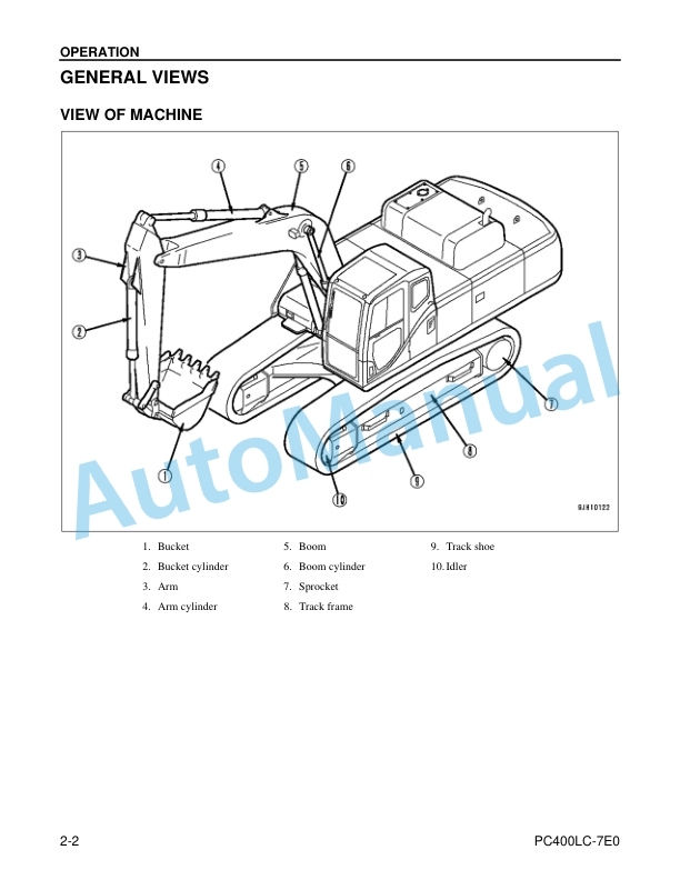 Komatsu PC4300LC-7E0 Hydraulic Excavator Operation and Maintenance Manual CEAM017002 2 Komatsu PC4300LC-7E0 Hydraulic Excavator Operation and Maintenance Manual CEAM017002 - Image 2