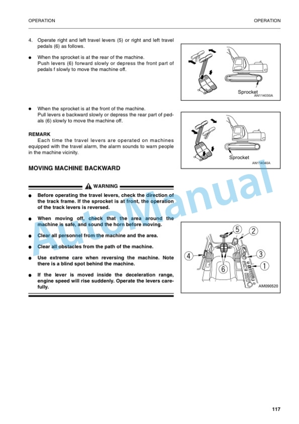 Komatsu PC450-6K, PC450LC-6K Hydraulic Excavator Operation and Maintenance Manual UEAM001001 3 Komatsu PC450-6K, PC450LC-6K Hydraulic Excavator Operation and Maintenance Manual UEAM001001 - Image 3