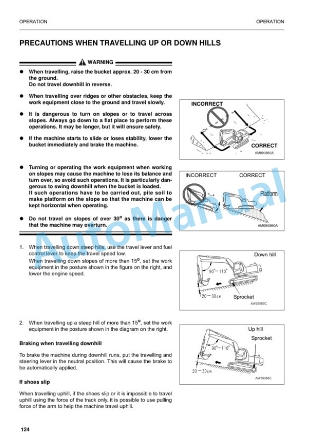 Komatsu PC450-6K, PC450LC-6K Hydraulic Excavator Operation and Maintenance Manual UEAM001006 3 Komatsu PC450-6K, PC450LC-6K Hydraulic Excavator Operation and Maintenance Manual UEAM001006 - Image 3