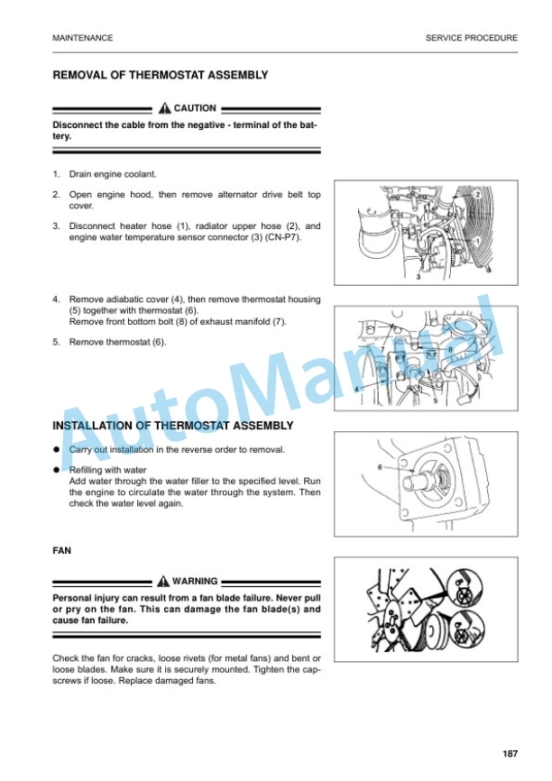 Komatsu PC450-6K, PC450LC-6K Hydraulic Excavator Operation and Maintenance Manual UEAM001006 4 Komatsu PC450-6K, PC450LC-6K Hydraulic Excavator Operation and Maintenance Manual UEAM001006 - Image 4