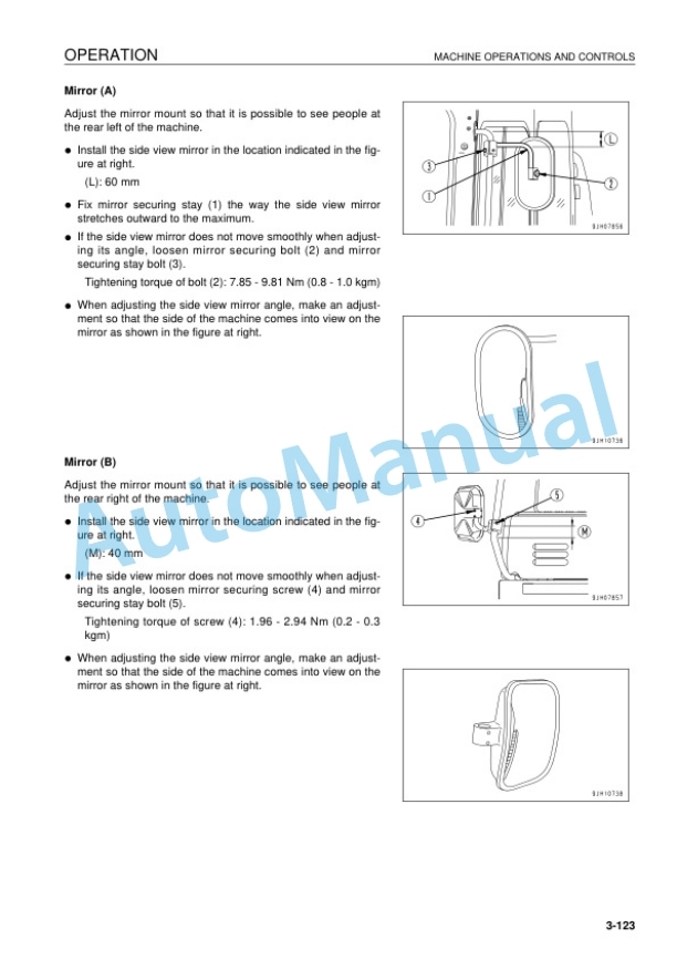 Komatsu PC450-8, PC450LC-8 Hydraulic Excavator Operation and Maintenance Manual UEAM007200 3 Komatsu PC450-8, PC450LC-8 Hydraulic Excavator Operation and Maintenance Manual UEAM007200 - Image 3
