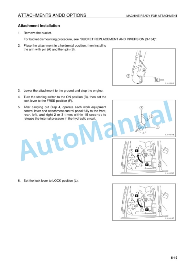 Komatsu PC450-8, PC450LC-8 Hydraulic Excavator Operation and Maintenance Manual UEAM007200 5 Komatsu PC450-8, PC450LC-8 Hydraulic Excavator Operation and Maintenance Manual UEAM007200 - Image 5