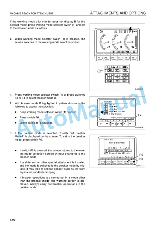 Komatsu PC450-8, PC450LC-8 Hydraulic Excavator Operation and Maintenance Manual UEAM007202 5 Komatsu PC450-8, PC450LC-8 Hydraulic Excavator Operation and Maintenance Manual UEAM007202 - Image 5