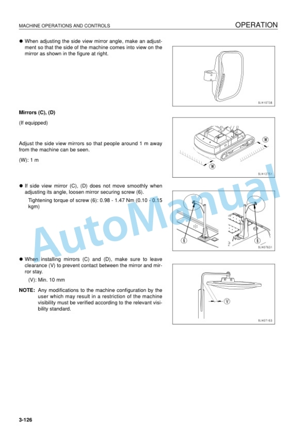 Komatsu PC450-8, PC450LC-8 Hydraulic Excavator Operation and Maintenance Manual UEAM007207 3 Komatsu PC450-8, PC450LC-8 Hydraulic Excavator Operation and Maintenance Manual UEAM007207 - Image 3