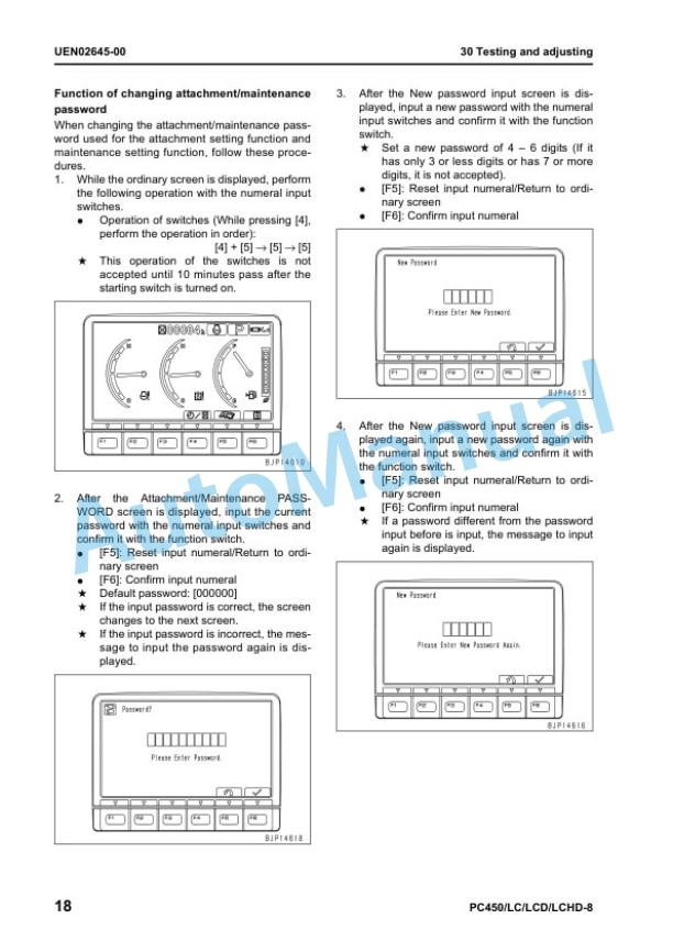 Komatsu PC450-8, PC450LC-8, PC450LCD-8, PC450LCHD-8 Galeo Hydraulic Excavator Shop Manual UEN02223-00 3 Komatsu PC450-8, PC450LC-8, PC450LCD-8, PC450LCHD-8 Galeo Hydraulic Excavator Shop Manual UEN02223-00 - Image 3