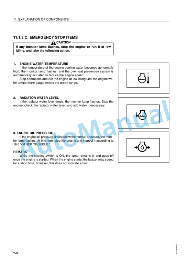 Komatsu PC450LC-6K Hydraulic Excavator Operation and Maintenance Manual EEAM008404 2 Komatsu PC450LC-6K Hydraulic Excavator Operation and Maintenance Manual EEAM008404 - Image 2