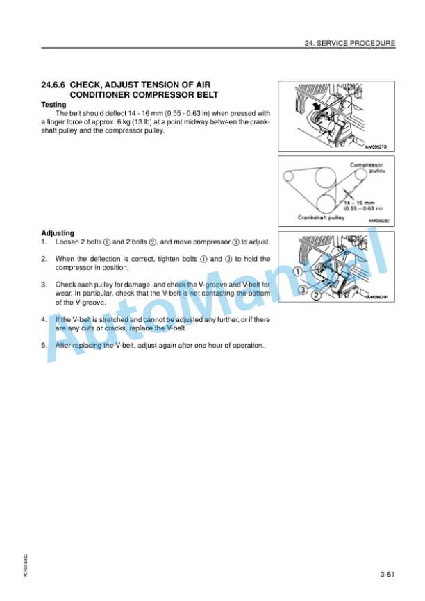Komatsu PC450LC-6K Hydraulic Excavator Operation and Maintenance Manual EEAM008404 5 Komatsu PC450LC-6K Hydraulic Excavator Operation and Maintenance Manual EEAM008404 - Image 5