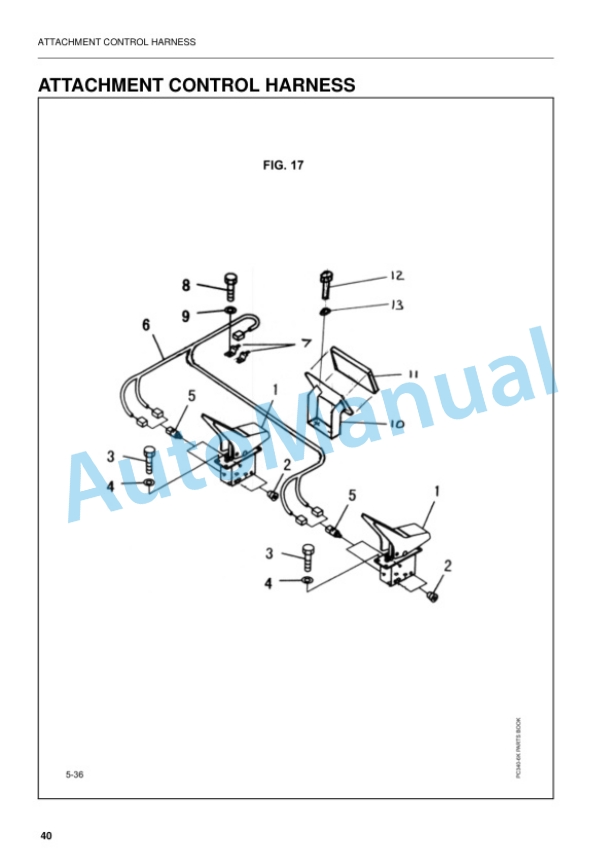 Komatsu PC450LCD-6K Hydraulic Excavator Parts Manual 3 Komatsu PC450LCD-6K Hydraulic Excavator Parts Manual - Image 3