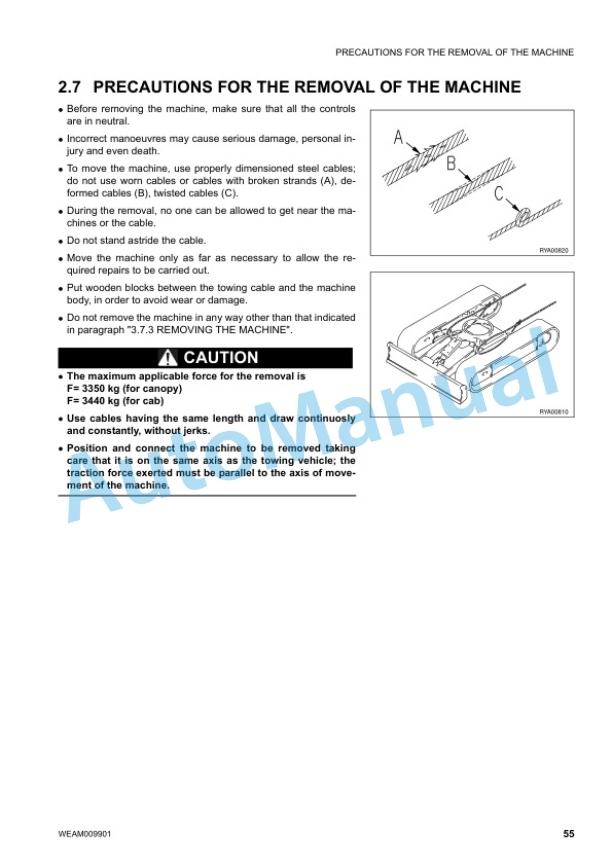 Komatsu PC45MR-3 Hydraulic Excavator Operation and Maintenance Manual WEAM009901 2 Komatsu PC45MR-3 Hydraulic Excavator Operation and Maintenance Manual WEAM009901 - Image 2