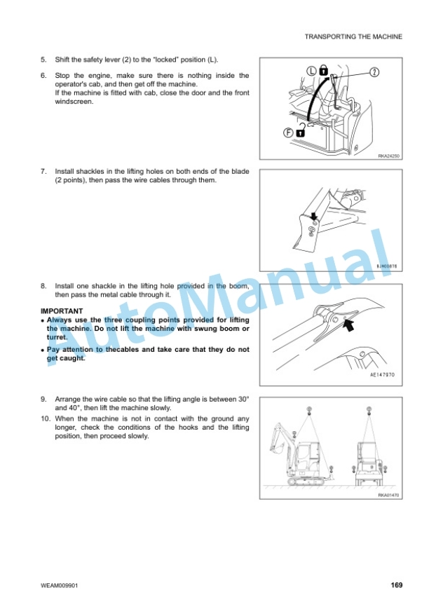 Komatsu PC45MR-3 Hydraulic Excavator Operation and Maintenance Manual WEAM009901 4 Komatsu PC45MR-3 Hydraulic Excavator Operation and Maintenance Manual WEAM009901 - Image 4