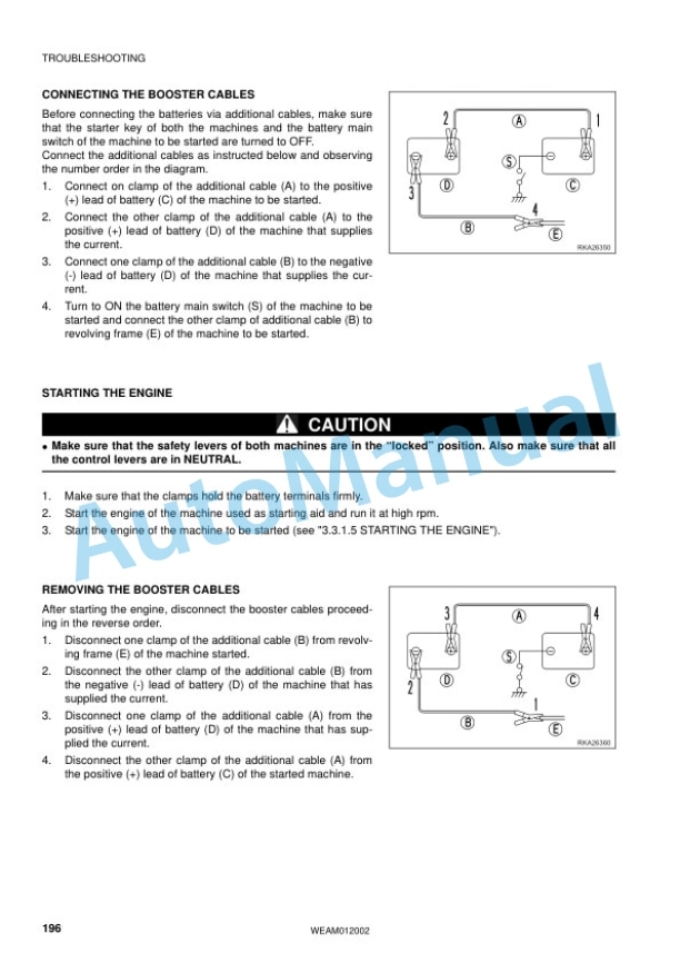 Komatsu PC45MR-3 Hydraulic Excavator Operation and Maintenance Manual WEAM012002 4 Komatsu PC45MR-3 Hydraulic Excavator Operation and Maintenance Manual WEAM012002 - Image 4