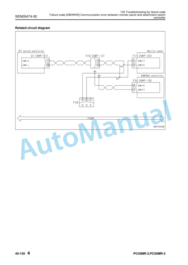 Komatsu PC45MR-3, PC55MR-3 Hydraulic Excavator Shop Manual SEN04597-07 4 Komatsu PC45MR-3, PC55MR-3 Hydraulic Excavator Shop Manual SEN04597-07 - Image 4