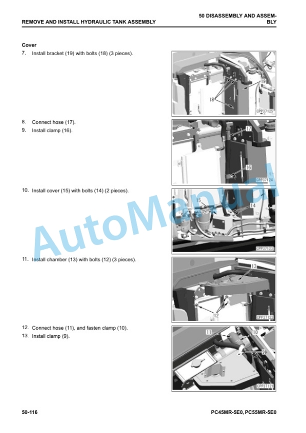 Komatsu PC45MR-5E0, PC55MR-5E0 Compact Hydraulic Excavator Shop Manual WENBM00230 5 Komatsu PC45MR-5E0, PC55MR-5E0 Compact Hydraulic Excavator Shop Manual WENBM00230 - Image 5