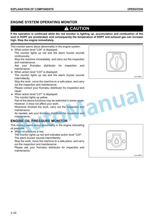 Komatsu PC490-10, PC490LC-10 Hydraulic Excavator Operation and Maintenance Manual UENAM00953 2 Komatsu PC490-10, PC490LC-10 Hydraulic Excavator Operation and Maintenance Manual UENAM00953 - Image 2