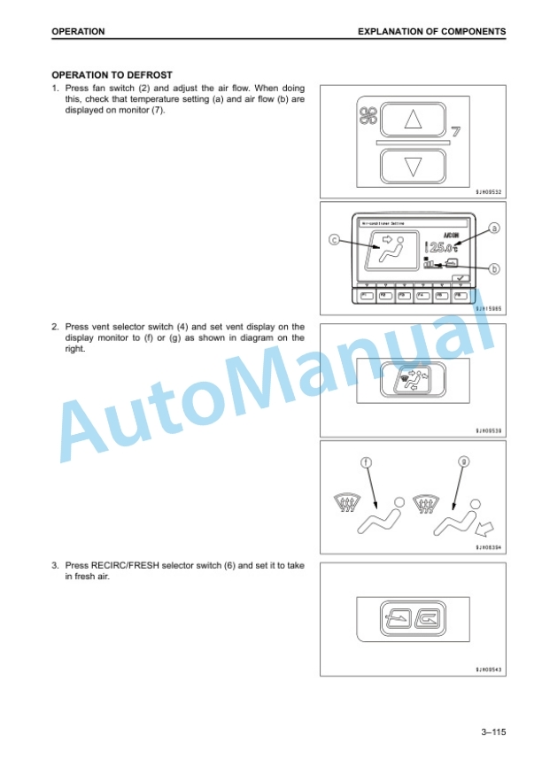Komatsu PC490-10, PC490LC-10 Hydraulic Excavator Operation and Maintenance Manual UENAM00953 3 Komatsu PC490-10, PC490LC-10 Hydraulic Excavator Operation and Maintenance Manual UENAM00953 - Image 3