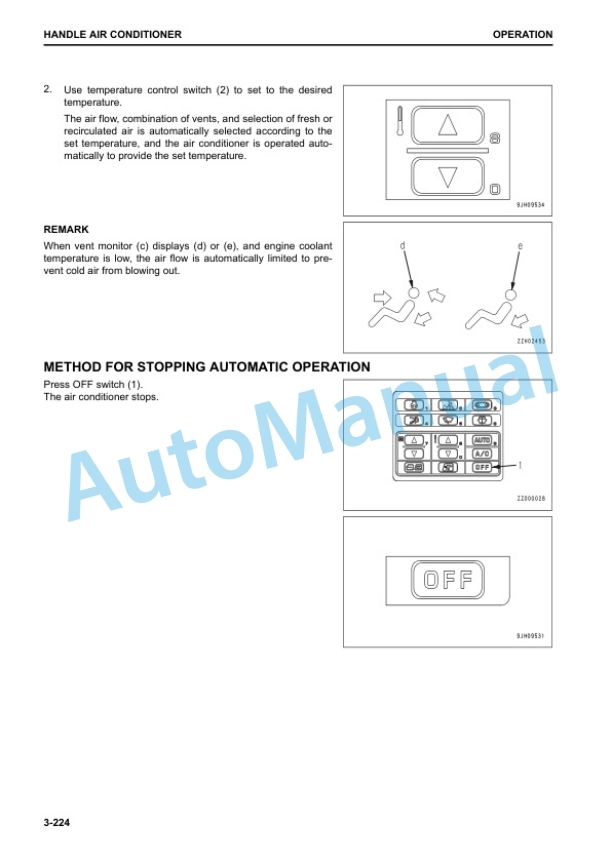 Komatsu PC490-11, PC490LC-11 Hydraulic Excavator Operation and Maintenance Manual UENAM01104 4 Komatsu PC490-11, PC490LC-11 Hydraulic Excavator Operation and Maintenance Manual UENAM01104 - Image 4