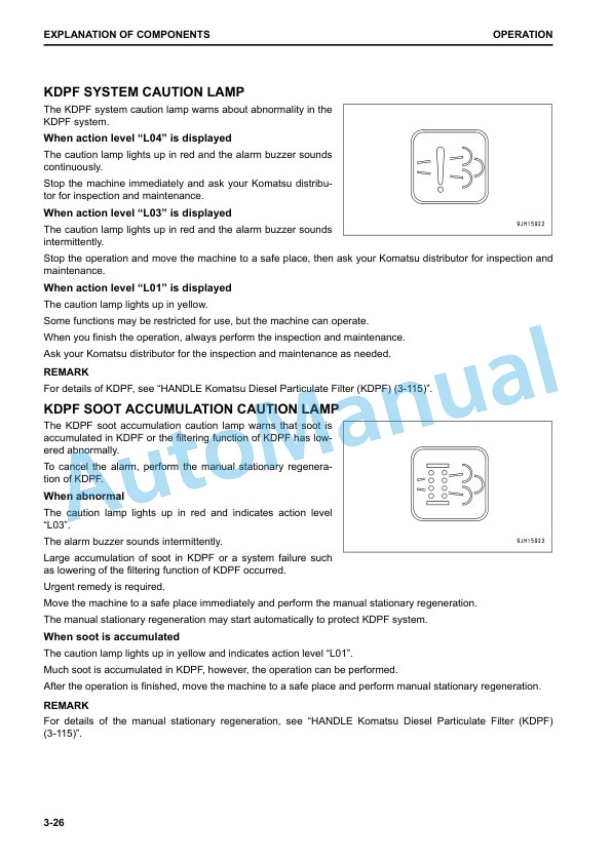 Komatsu PC490-11, PC490LC-11 Hydraulic Excavator Operation and Maintenance Manual UENAM01106 2 Komatsu PC490-11, PC490LC-11 Hydraulic Excavator Operation and Maintenance Manual UENAM01106 - Image 2