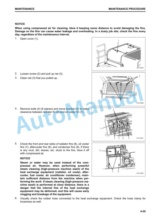 Komatsu PC490-11, PC490LC-11 Hydraulic Excavator Operation and Maintenance Manual UENAM01422 5 Komatsu PC490-11, PC490LC-11 Hydraulic Excavator Operation and Maintenance Manual UENAM01422 - Image 5