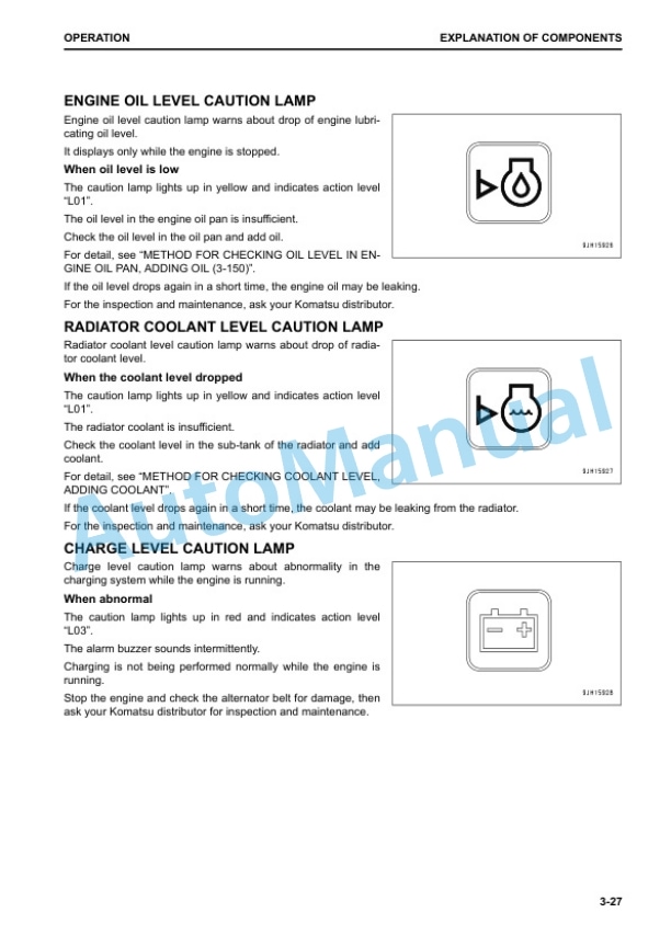 Komatsu PC490-11E0, PC490LC-11E0 Hydraulic Excavator Operation and Maintenance Manual UENAM01630 2 Komatsu PC490-11E0, PC490LC-11E0 Hydraulic Excavator Operation and Maintenance Manual UENAM01630 - Image 2