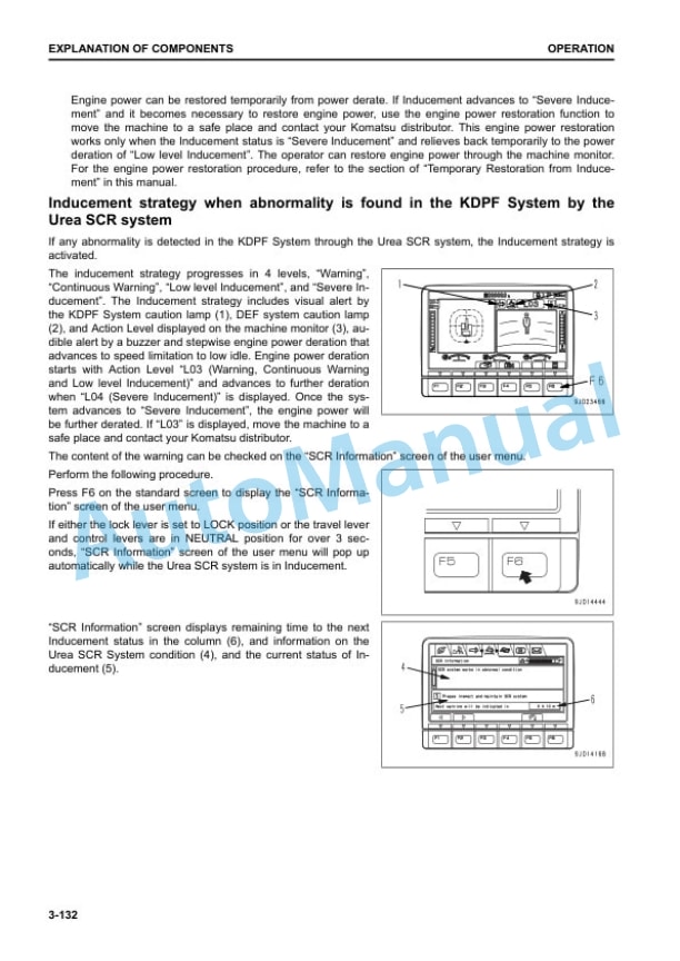 Komatsu PC490-11E0, PC490LC-11E0 Hydraulic Excavator Operation and Maintenance Manual UENAM01631 3 Komatsu PC490-11E0, PC490LC-11E0 Hydraulic Excavator Operation and Maintenance Manual UENAM01631 - Image 3