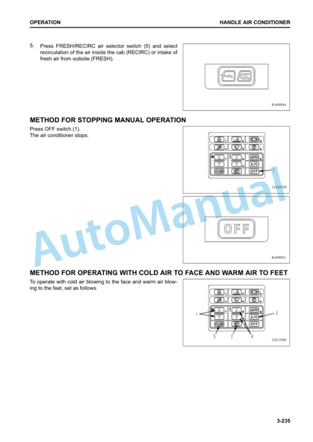 Komatsu PC490-11E0, PC490LC-11E0 Hydraulic Excavator Operation and Maintenance Manual UENAM01631 4 Komatsu PC490-11E0, PC490LC-11E0 Hydraulic Excavator Operation and Maintenance Manual UENAM01631 - Image 4