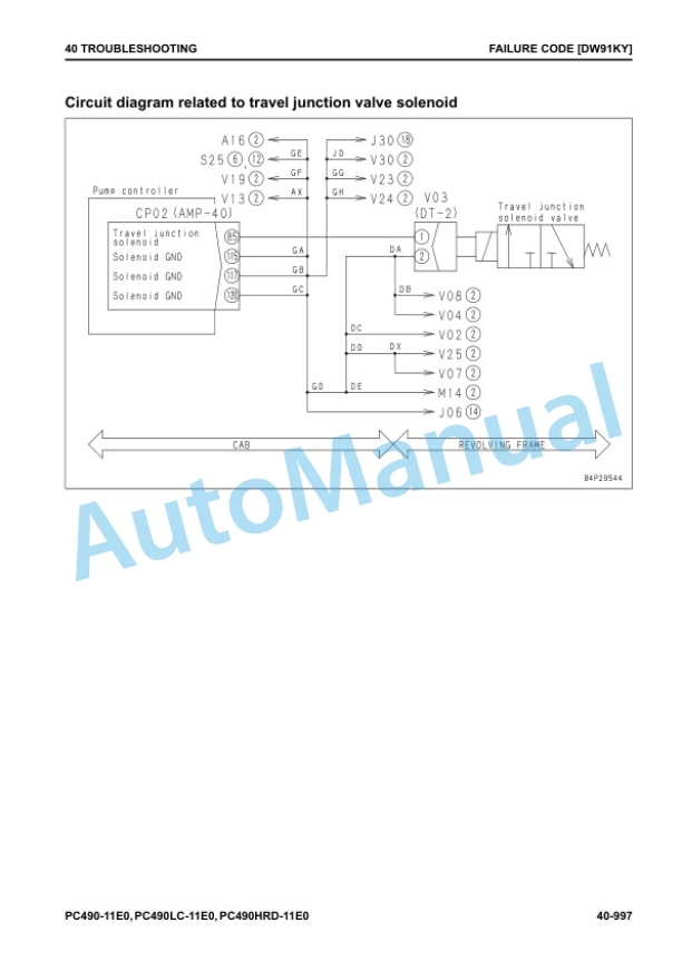Komatsu PC490HRD-11E0 Hydraulic Excavator Shop Manual UENBM00740 4 Komatsu PC490HRD-11E0 Hydraulic Excavator Shop Manual UENBM00740 - Image 4