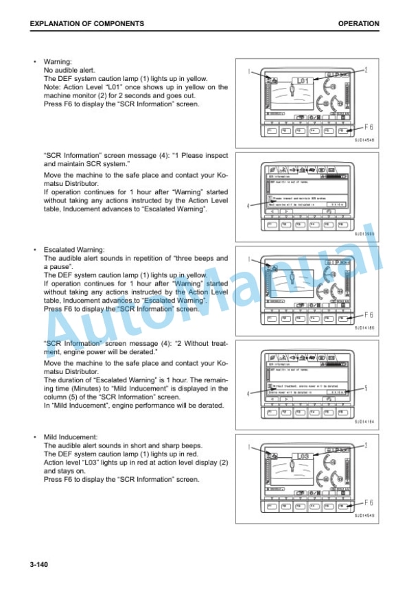 Komatsu PC490LC-10 Hydraulic Excavator Operation and Maintenance Manual CEAM028104 3 Komatsu PC490LC-10 Hydraulic Excavator Operation and Maintenance Manual CEAM028104 - Image 3