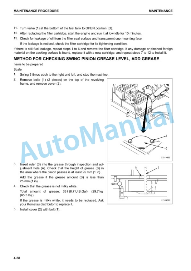 Komatsu PC490LC-10 Hydraulic Excavator Operation and Maintenance Manual CEAM028104 5 Komatsu PC490LC-10 Hydraulic Excavator Operation and Maintenance Manual CEAM028104 - Image 5
