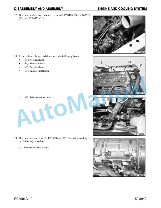Komatsu PC490LC-10 Hydraulic Excavator Shop Manual CEBM025304 5 Komatsu PC490LC-10 Hydraulic Excavator Shop Manual CEBM025304 - Image 5