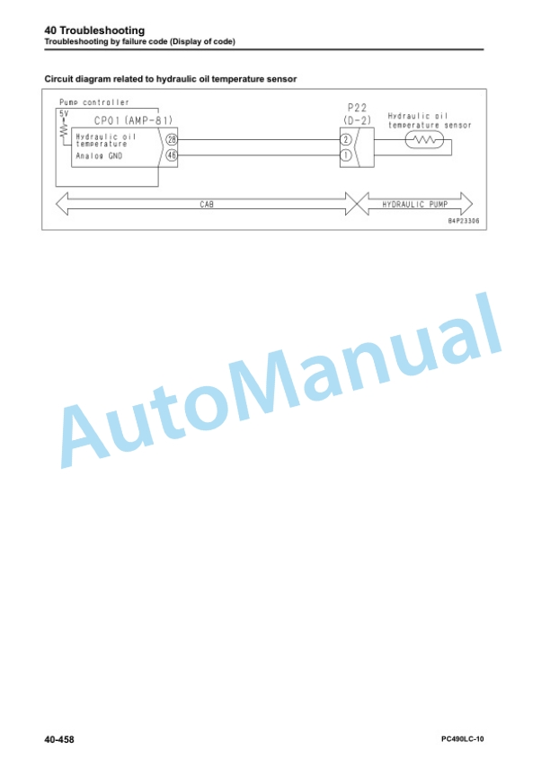 Komatsu PC490LC-10 Hydraulic Excavator Shop Manual SEN05622-05 4 Komatsu PC490LC-10 Hydraulic Excavator Shop Manual SEN05622-05 - Image 4