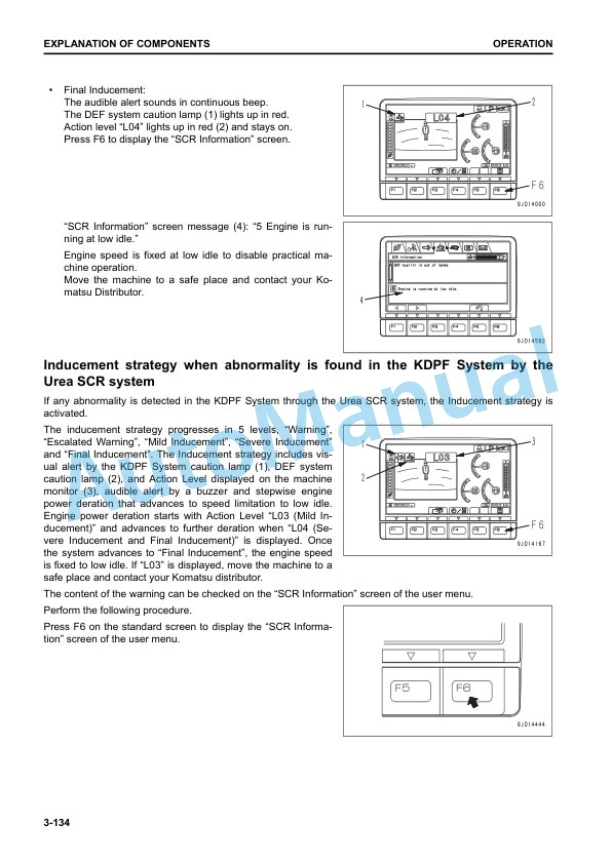 Komatsu PC490LC-11 Hydraulic Excavator Operation and Maintenance Manual TEN00908-01 3 Komatsu PC490LC-11 Hydraulic Excavator Operation and Maintenance Manual TEN00908-01 - Image 3