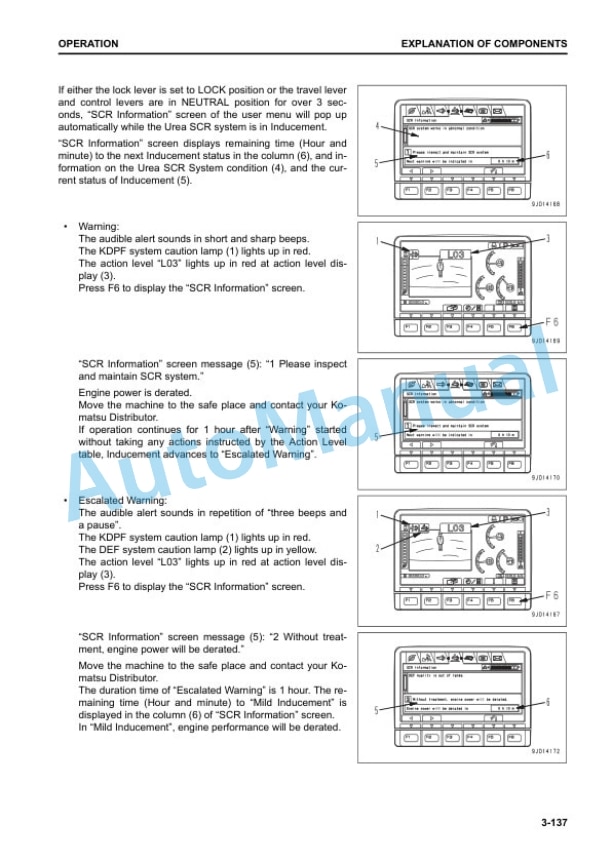 Komatsu PC490LC-11 Hydraulic Excavator Operation and Maintenance Manual TEN00909-01 3 Komatsu PC490LC-11 Hydraulic Excavator Operation and Maintenance Manual TEN00909-01 - Image 3