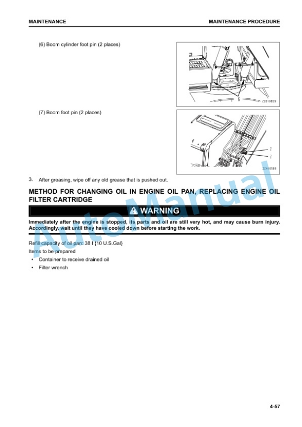 Komatsu PC490LC-11 Hydraulic Excavator Operation and Maintenance Manual TEN00909-01 5 Komatsu PC490LC-11 Hydraulic Excavator Operation and Maintenance Manual TEN00909-01 - Image 5