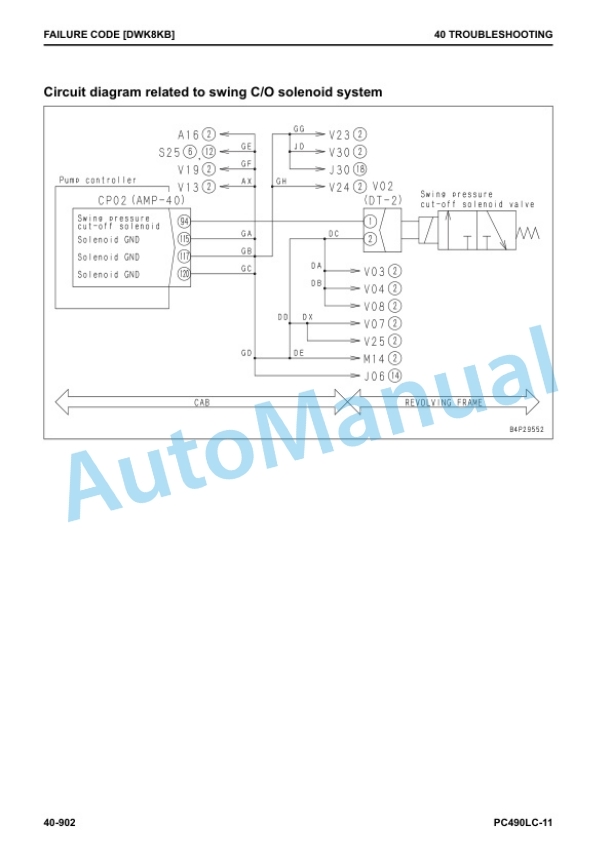 Komatsu PC490LC-11 Hydraulic Excavator Shop Manual CEBM028303 4 Komatsu PC490LC-11 Hydraulic Excavator Shop Manual CEBM028303 - Image 4