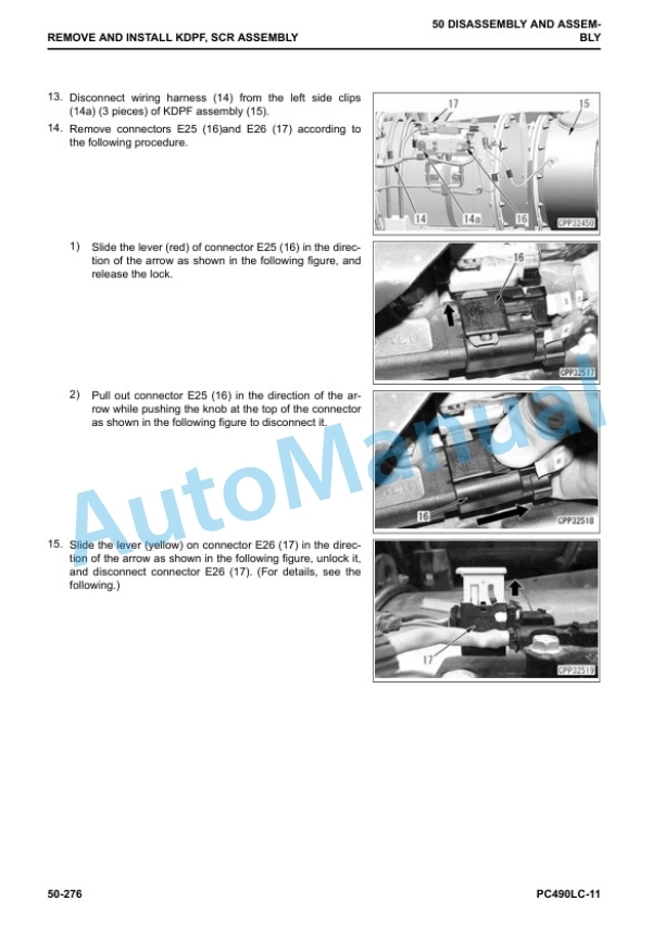 Komatsu PC490LC-11 Hydraulic Excavator Shop Manual SEN06494-05 5 Komatsu PC490LC-11 Hydraulic Excavator Shop Manual SEN06494-05 - Image 5