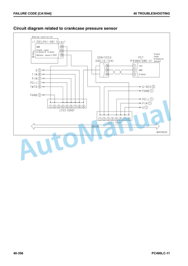 Komatsu PC490LC-11 Hydraulic Excavator Shop Manual SEN06494-10 3 Komatsu PC490LC-11 Hydraulic Excavator Shop Manual SEN06494-10 - Image 3