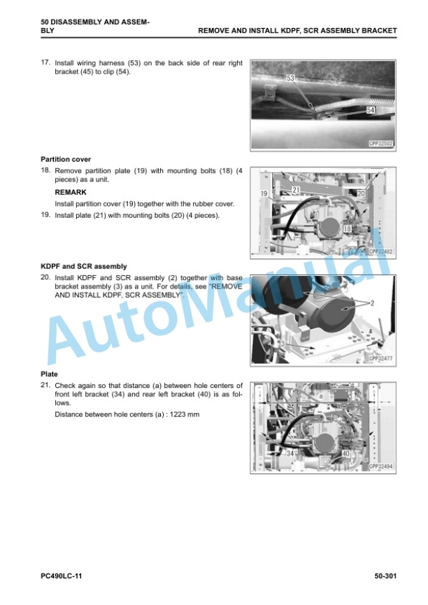 Komatsu PC490LC-11 Hydraulic Excavator Shop Manual SEN06494-10 5 Komatsu PC490LC-11 Hydraulic Excavator Shop Manual SEN06494-10 - Image 5