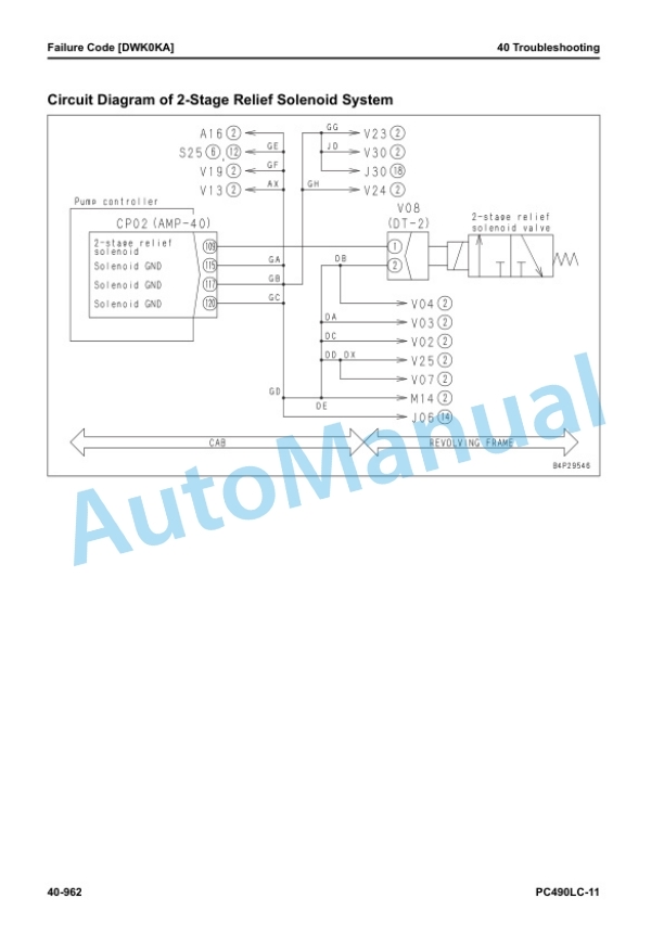 Komatsu PC490LC-11 Hydraulic Excavator Shop Manual SEN06494-16 4 Komatsu PC490LC-11 Hydraulic Excavator Shop Manual SEN06494-16 - Image 4