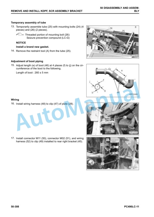 Komatsu PC490LC-11 Hydraulic Excavator Shop Manual SEN06731-05 5 Komatsu PC490LC-11 Hydraulic Excavator Shop Manual SEN06731-05 - Image 5