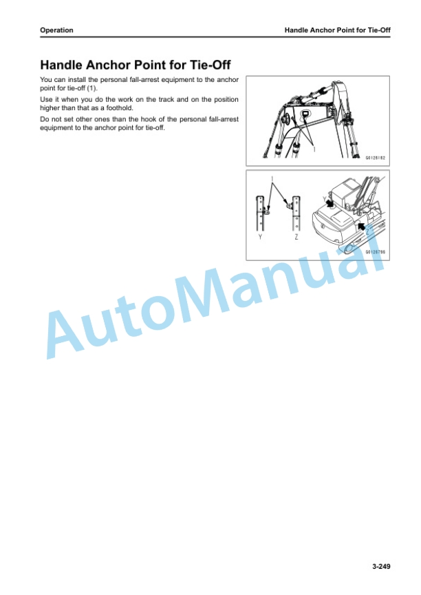 Komatsu PC490LC-11E0 Demolition Hydraulic Excavator Operation and Maintenance Manual UENAM02030 4 Komatsu PC490LC-11E0 Demolition Hydraulic Excavator Operation and Maintenance Manual UENAM02030 - Image 4