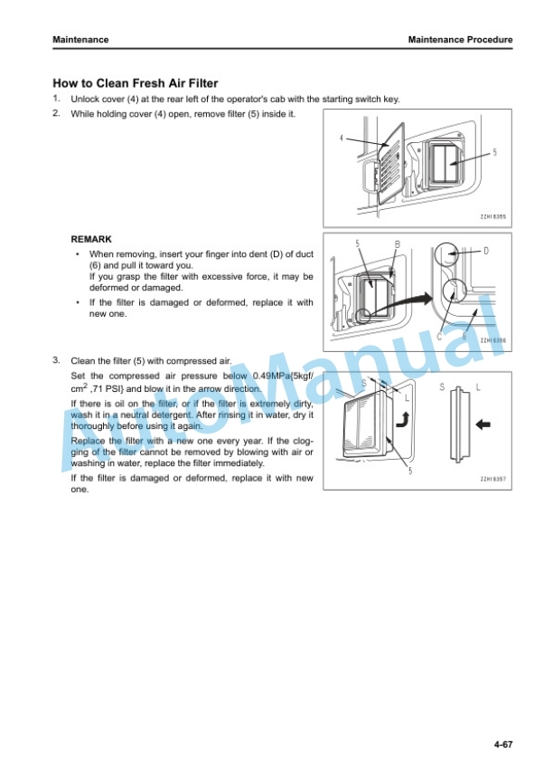 Komatsu PC490LC-11E0 Demolition Hydraulic Excavator Operation and Maintenance Manual UENAM02030 5 Komatsu PC490LC-11E0 Demolition Hydraulic Excavator Operation and Maintenance Manual UENAM02030 - Image 5