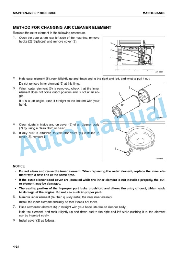 Komatsu PC490LC-11E0 Hydraulic Excavator Operation and Maintenance Manual PEN01837-00 5 Komatsu PC490LC-11E0 Hydraulic Excavator Operation and Maintenance Manual PEN01837-00 - Image 5