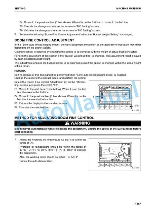 Komatsu PC490LCi-11 Hydraulic Excavator Operation and Maintenance Manual CEAM032403 5 Komatsu PC490LCi-11 Hydraulic Excavator Operation and Maintenance Manual CEAM032403 - Image 5