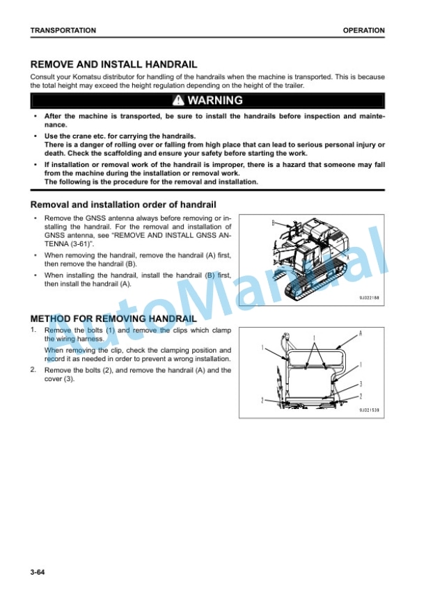 Komatsu PC490LCi-11 Hydraulic Excavator Operation and Maintenance Manual TEN01035-01 2 Komatsu PC490LCi-11 Hydraulic Excavator Operation and Maintenance Manual TEN01035-01 - Image 2