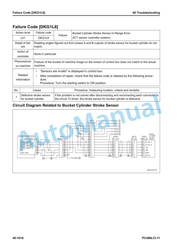 Komatsu PC490LCi-11 Hydraulic Excavator Shop Manual SEN06592-18 4 Komatsu PC490LCi-11 Hydraulic Excavator Shop Manual SEN06592-18 - Image 4