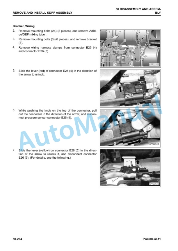 Komatsu PC490LCi-11 Hydraulic Excavator Shop Manual SEN06944-01 5 Komatsu PC490LCi-11 Hydraulic Excavator Shop Manual SEN06944-01 - Image 5
