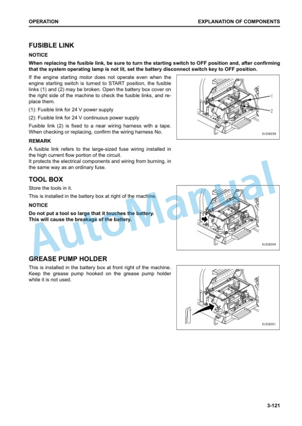 Komatsu PC500LC-10M0 Hydraulic Excavator Operation and Maintenance Manual PEN01205-00 3 Komatsu PC500LC-10M0 Hydraulic Excavator Operation and Maintenance Manual PEN01205-00 - Image 3