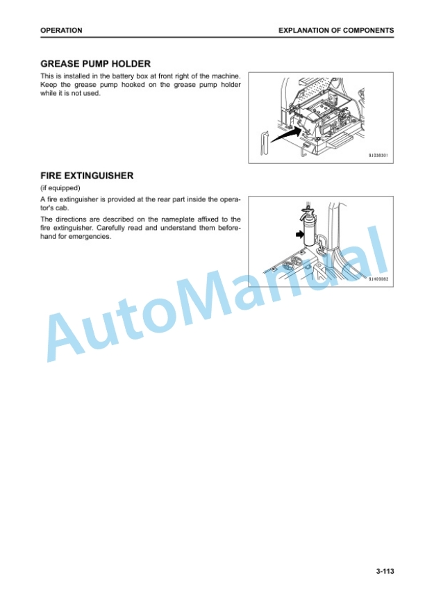 Komatsu PC500LC-10M0 Hydraulic Excavator Operation and Maintenance Manual PEN01333-01 3 Komatsu PC500LC-10M0 Hydraulic Excavator Operation and Maintenance Manual PEN01333-01 - Image 3
