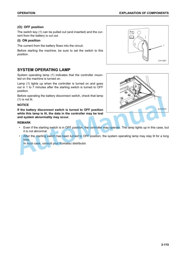 Komatsu PC500LC-10M0 Hydraulic Excavator Operation and Maintenance Manual PEN01333-05 3 Komatsu PC500LC-10M0 Hydraulic Excavator Operation and Maintenance Manual PEN01333-05 - Image 3
